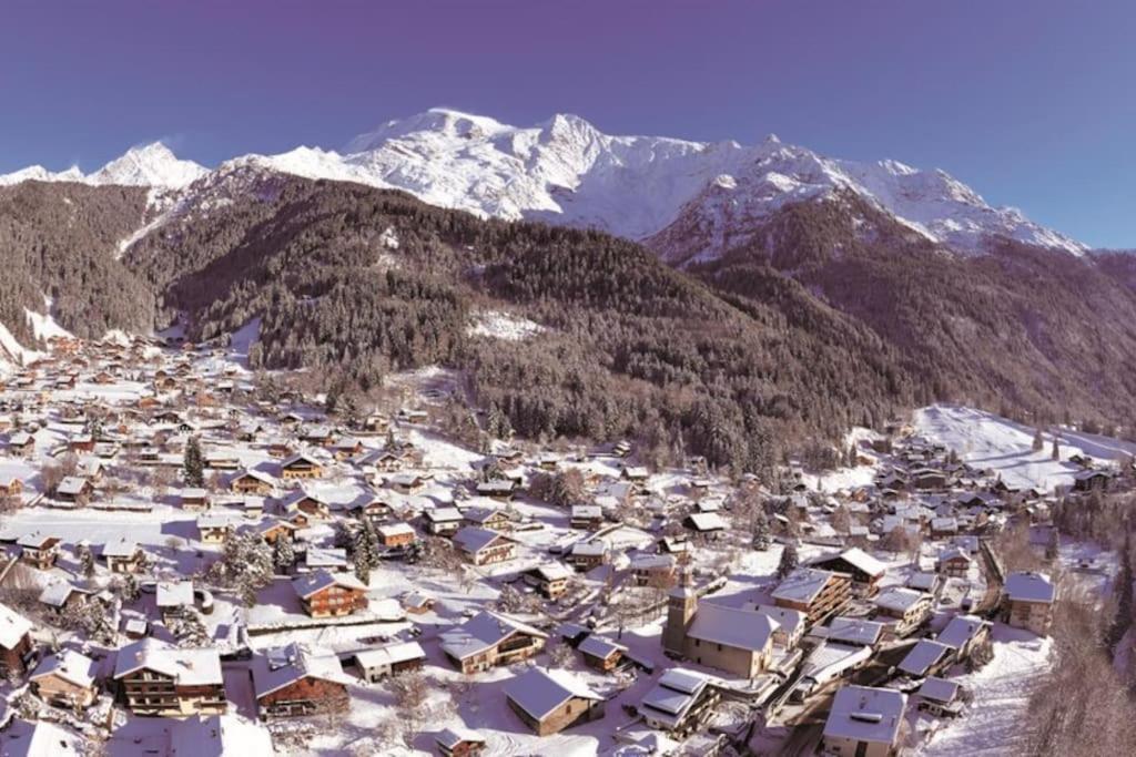 Montagne Aux Contamines Montjoie Appartement 6-7 Personnes Eksteriør billede